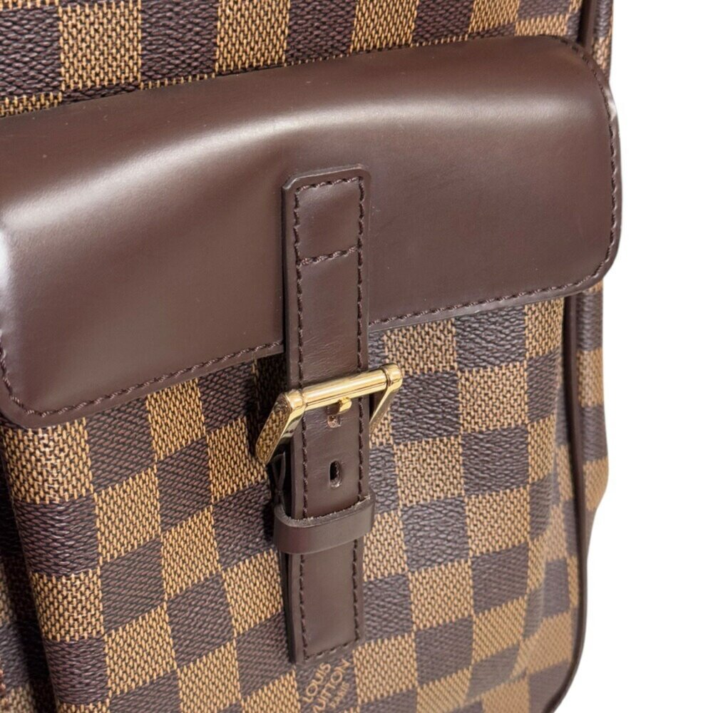 LOUIS VUITTON Authentic Brown Damier Canvas Bag - Picture 7 of 12